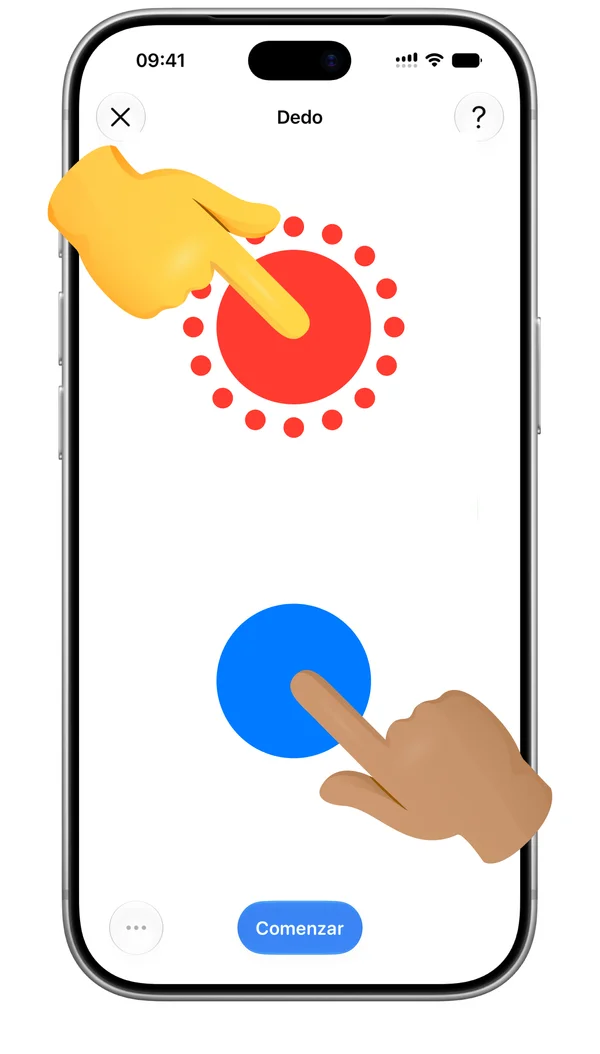 Tiny Decisions — Ruleta de dedos
